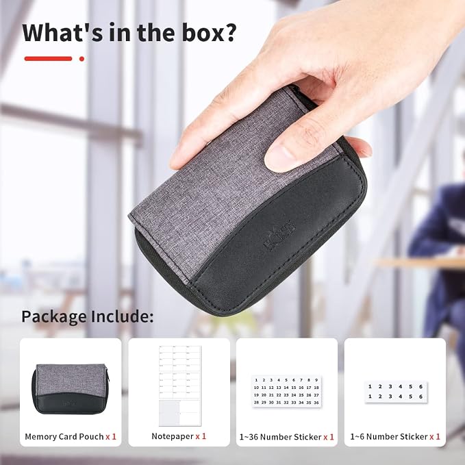 AWS Memory Card Case Holder: 28 Slots - Image 4