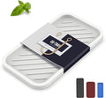 EG-SIPRO Silicone Sponge Holder, Large 10" Kitchen Sink Organizer Tray by EG-SIPRO