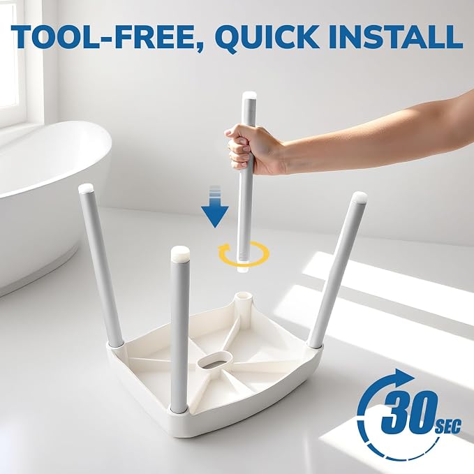 Umimile Shower Stool for Shaving Legs - Image 5