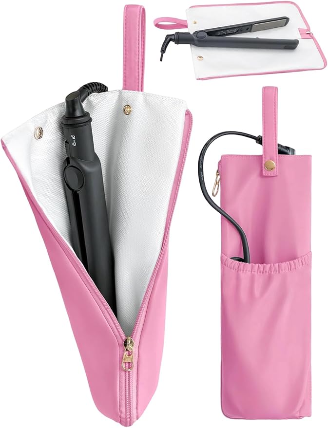 Lifeplus Holder & Mat for Hot Tools, Curling Iron Flat Iron Heat Resistant Hair by Unknown