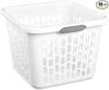 Sterilite Laundry Basket, Plastic Clothes Hamper, Large Square Bin by Sterilite
