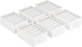 SONGMICS Set of 6 Large Size Wardrobe Clothes Organizers, 6-Compartment by SONGMICSbySONGMICSHOME