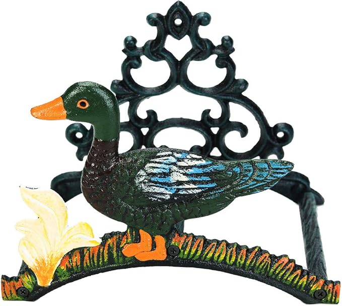 Sungmor Heavy Duty Cast Iron Garden Hose Holder | Water Hose Hanger Wall by Sungmor