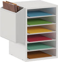 6 Tier Adjustable Countertop Mail Sorter, Mailboxes by Unionly