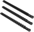 Olsa Tools Aluminum Socket Organizer, 3/8-Inch Drive x 18 Clips, 1/2-Inch Drive by OlsaTools