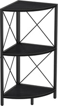 Snughome Corner Shelf with Metal Frame, 3 Tier Corner Storage Organizer by Snughome