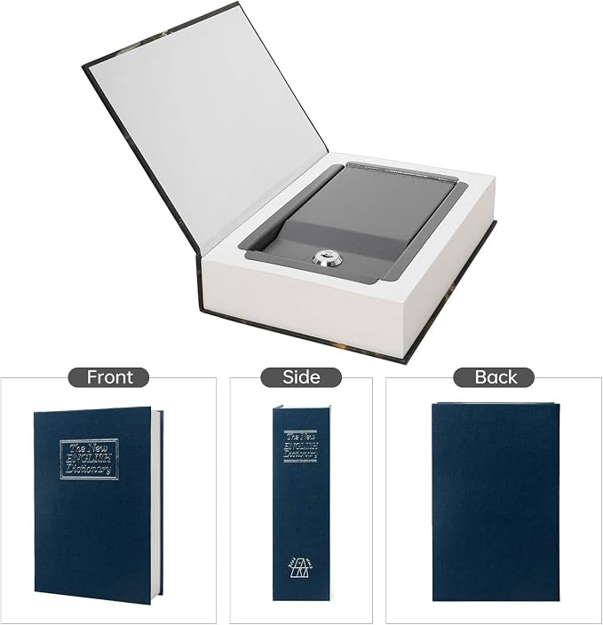 Real Paper Transfer Book Safe, Hollow - Image 3