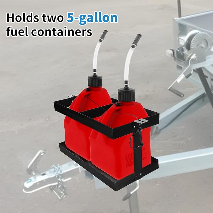 Fuel Jug Holder: Mineye Stainless Steel Gas Can Holder - Image 7