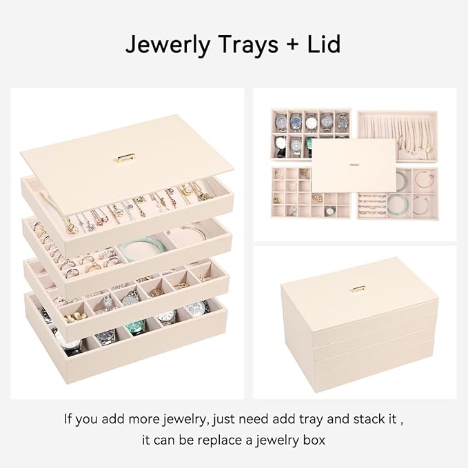 Voova Stackable Jewelry Organizer Tray - Image 3