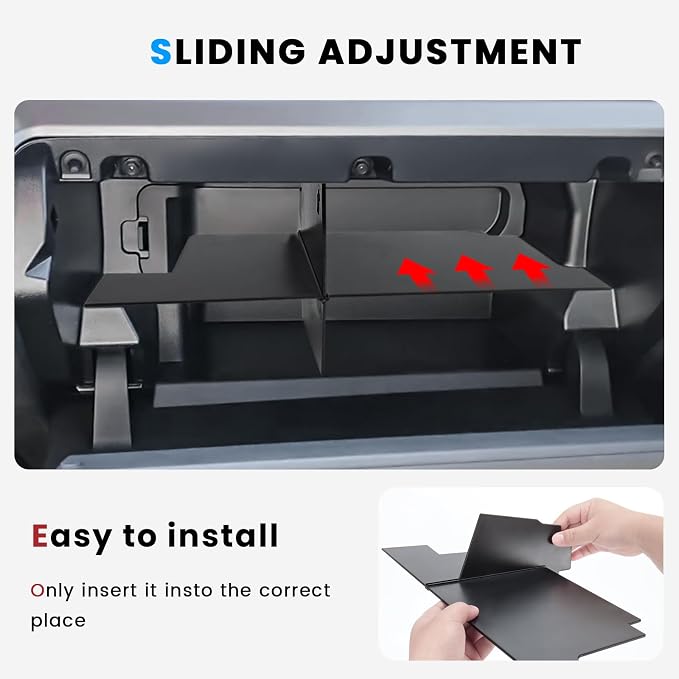 3PCS Center Console Organizer Compatible - Image 5