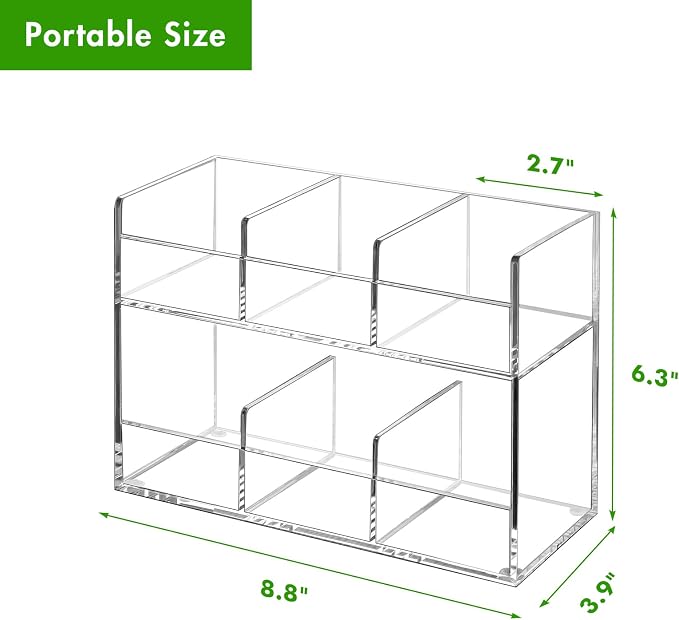 BEYGORM Acrylic Tea Bag Organizer - Image 2