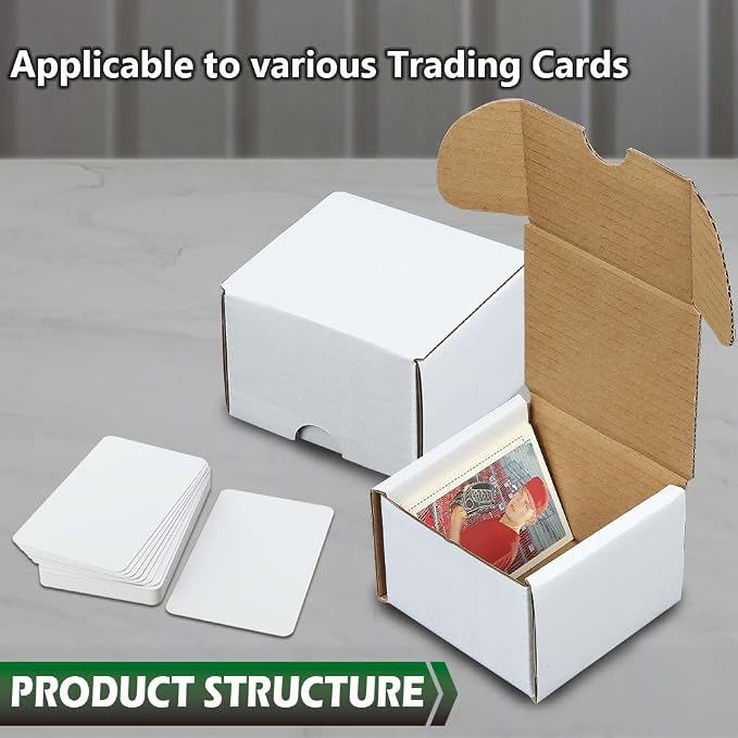 GRAND ORANGE 10pcs 200 count Cardboard Trading Card Storage Boxes box Brilliant - Image 7