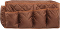 Armchair Caddy for Recliner Organizer Brown Coffee Sofa Armrest Organizer by Bellcon