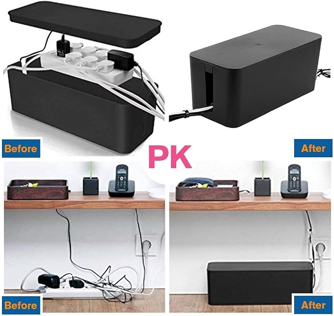 Cable Management Box Organizer, - Image 6