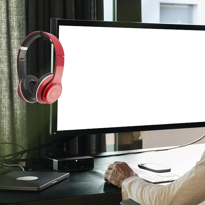 Angoily 20 Pcs Headphone Hook, Self Adhesive Plastic Computer Gaming Headset - Image 9