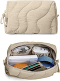 tomtoc Electronics Organizer Travel Case, Soft Puffy Organizer Bag Birthday by tomtoc