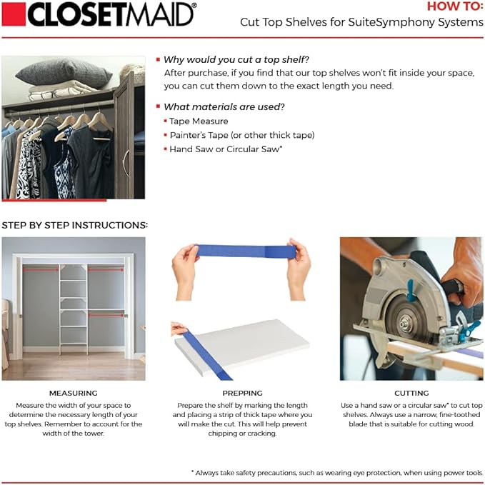 ClosetMaid SuiteSymphony Closet Organizer - Image 5