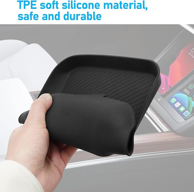 Yumzeco Center Console Organizer Tray Mat Compatible - Image 8