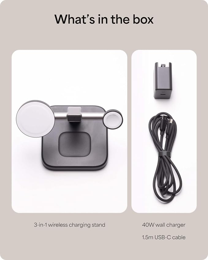 Mophie 3-in-1 Wireless Charging Stand - Image 9