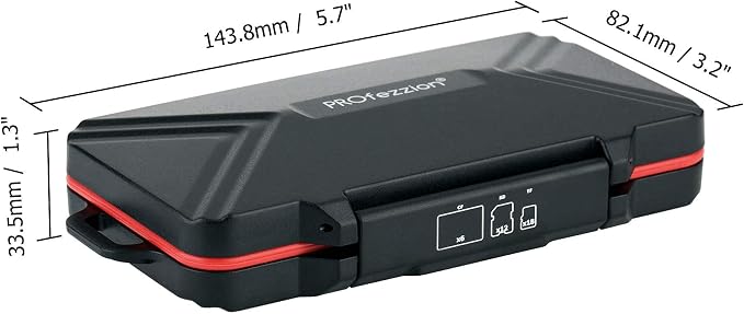 PROfezzion 36 Slots Memory Card Case, SD Card Holder - Image 6