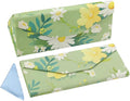 Foldable Glasses Case, Magnetic PU Leahter Sunglasses Case, Cute Hard Shell by FLYINGMAGE