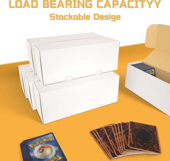 Trading Card Storage Box, Sports Card Storage Boxes, Collectible Trading Cards - Image 6