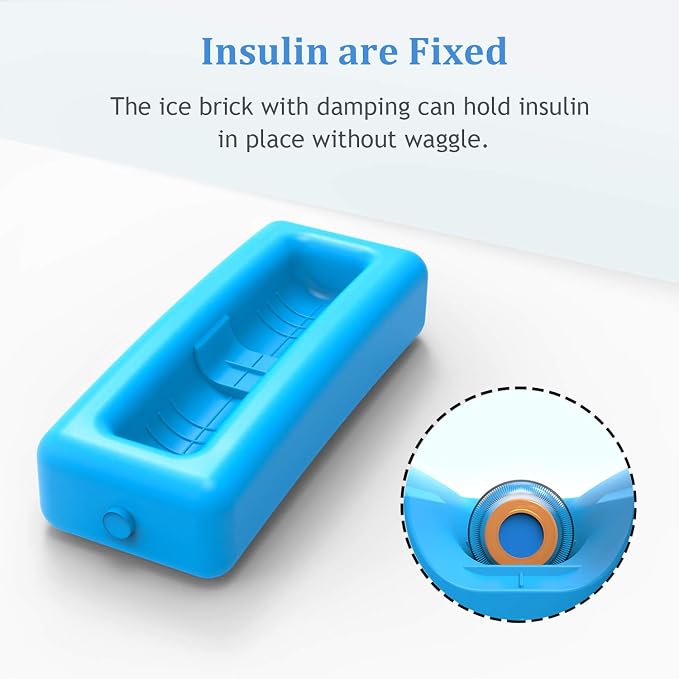 SHBC Medical Cooler Insulin Vial Carrying Travel Case TSA Approved Protector - Image 5
