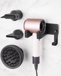 Dyson Hair Dryer Holder, Wall Mounted Aluminum Alloy Hair Dryer Wall Mount by Uemusi