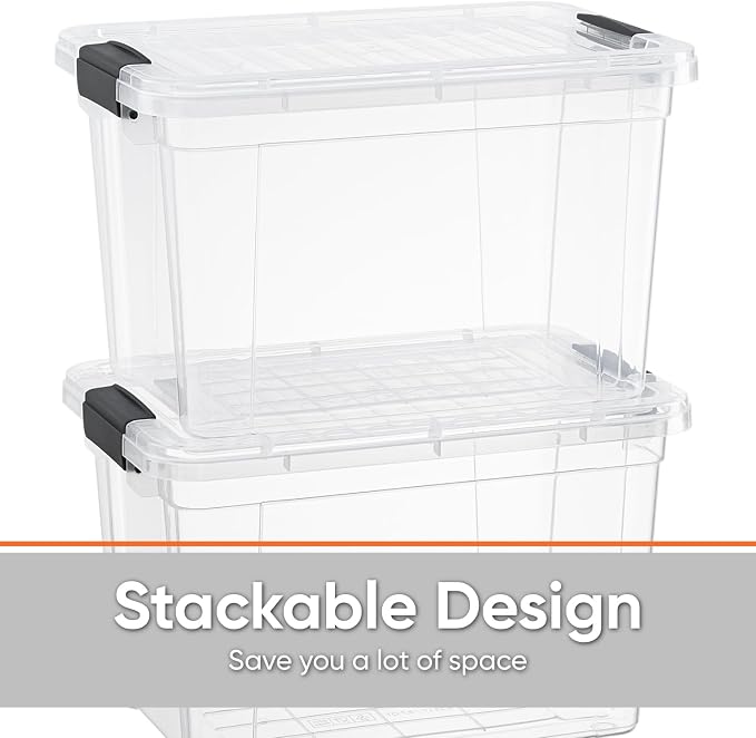 Superio Clear Storage Boxes - Image 4