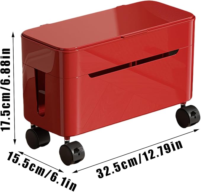 Socket Storage Rack, Compact & Space-Saving, 32.5x15.5x17.5cm, Wire Storage - Image 5