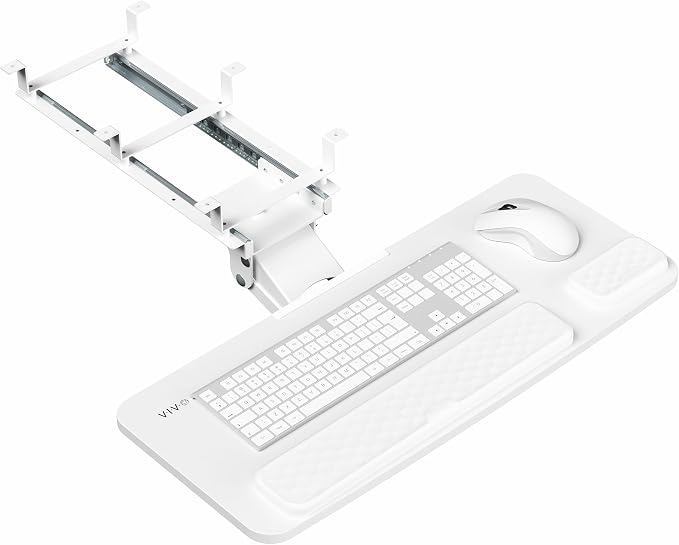 VIVO Premium Adjustable 27 x 11 inch Computer Keyboard and Mouse Platform Tray by VIVO