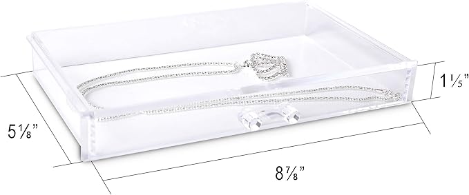 Frebeauty Extra Large Acrylic Jewelry Box - Image 6