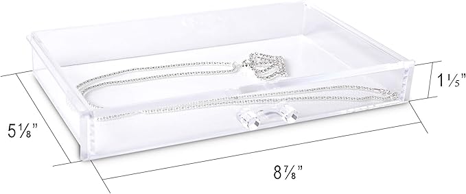 Frebeauty Extra Large Acrylic Jewelry Box - Image 6