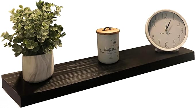 joelsantiques 24 Inch Wooden Floating Shelves by JoelsAntiques