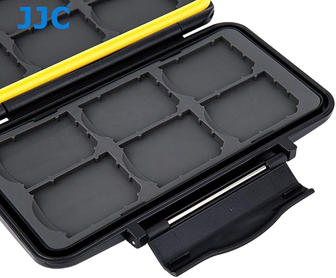 JJC MC-SD12 Ruggard SD Card Case, Shockproof SD Card Case, Water-Resistant SD - Image 5