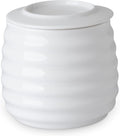 Butter Keeper Crock, 11 oz Large Ceramic Butter Dish by Acyhggi