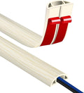 Floor Cord Covers for Wires 10FT Cable Hider Wire Cover Self Adhesive Cord by JAHOMFAI