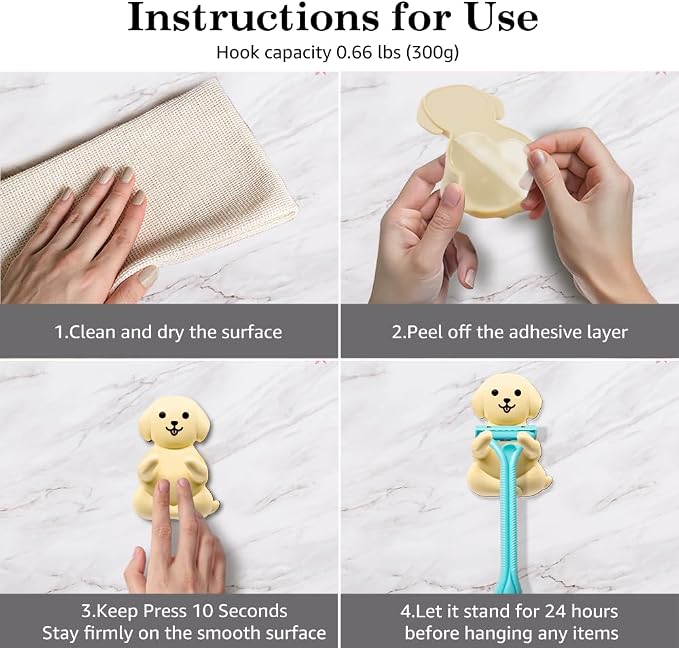 Cute Dog Razor Holder Shower, Cute Gadgets Leg Razor Holder, Relaxing Shower - Image 3