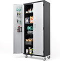 VINGLI 72'' Tall Garage Storage Cabinet, Metal Storage Cabinet by VINGLI