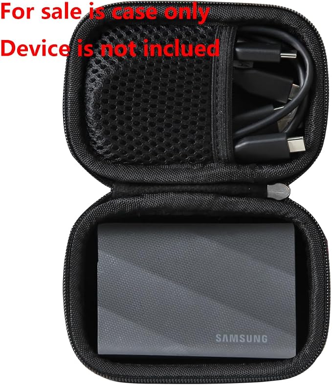 Hermitshell Hard Travel Case for Samsung T9 Portable SSD 2TB / 4TB / 1TB - Image 2