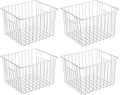 Slideep Freezer Baskets Storage Basket Organizers, Deep Wire Farmhouse Bins by WelcometotheSlideep