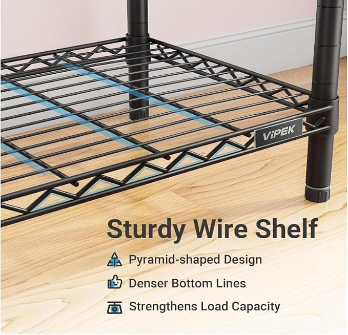 VIPEK X1 Plus Expandable Reach-in Closet Adjustable from 2'8" to 4'6" - Image 8
