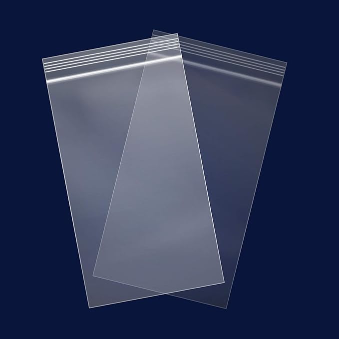 iMailer - 200 Count - 5" x 7" Small Zip Bags - Clear Reclosable Zip Plastic by iMailer