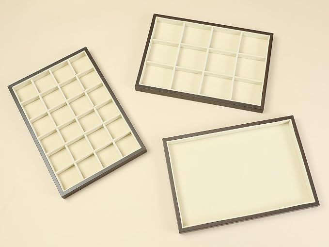 uxcell Velvet Jewelry Organizer Trays - Image 7