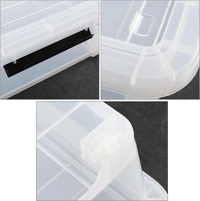 40 Quart Under Bed Plastic Storage Bins - Image 3
