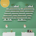 Wall Mounted Shelf Nail Polish Bottle Display Rack, Triangular Essential Oil by Unknown