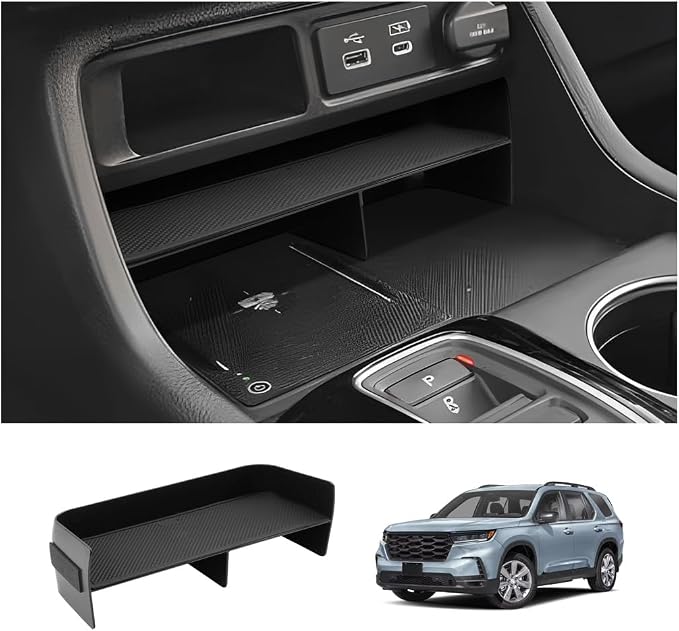 LUWU 2026 Passport Center Console Organizer Compatible by LUWU