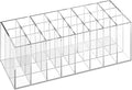 Lipstick Organizer 24 Slot Lipstick Holder Display Rack Small Clear Plastic by Unknown