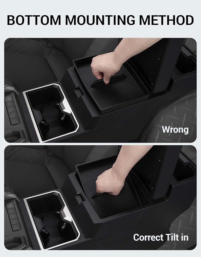 Ecarzo 3PCS Center Console Organizer - Image 2