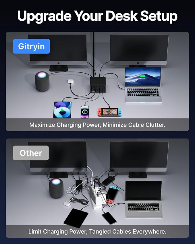 Gitryin 12-in-1 Desktop Charging Station - Image 2